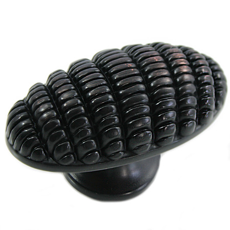 MNG 1 7/8" Honeycomb Egg Knob, Oil Rubbed Bronze 10513